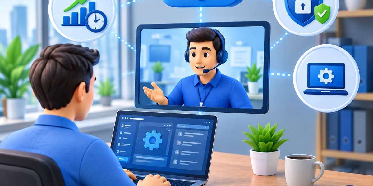 Remote IT Support Service: How Businesses Can Improve Productivity, Security, and Technology Management