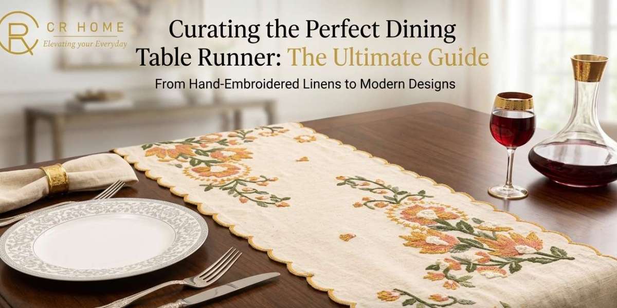 How to Choose and Style a Center Table Runner for Your Home
