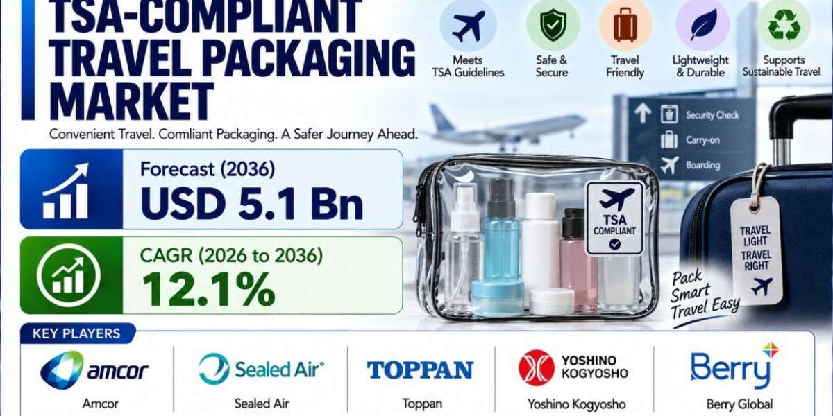 TSA-Compliant Travel Packaging Market Growth at 12.1% CAGR: India Leads, Germany Expands Europe