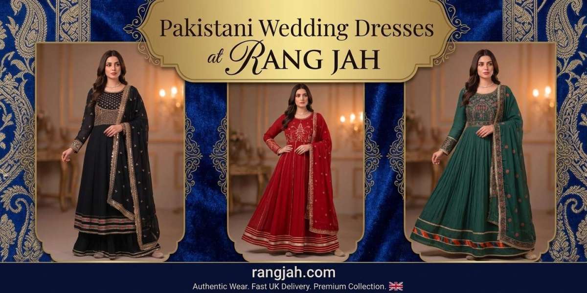 Explore Pakistani Wedding Dresses For Bridal at Rang Jah