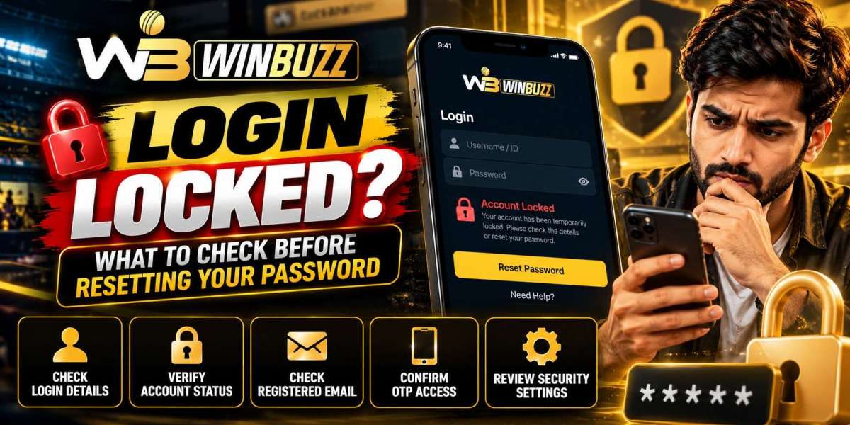 Winbuzz Login Locked? What to Check Before Resetting Your Password