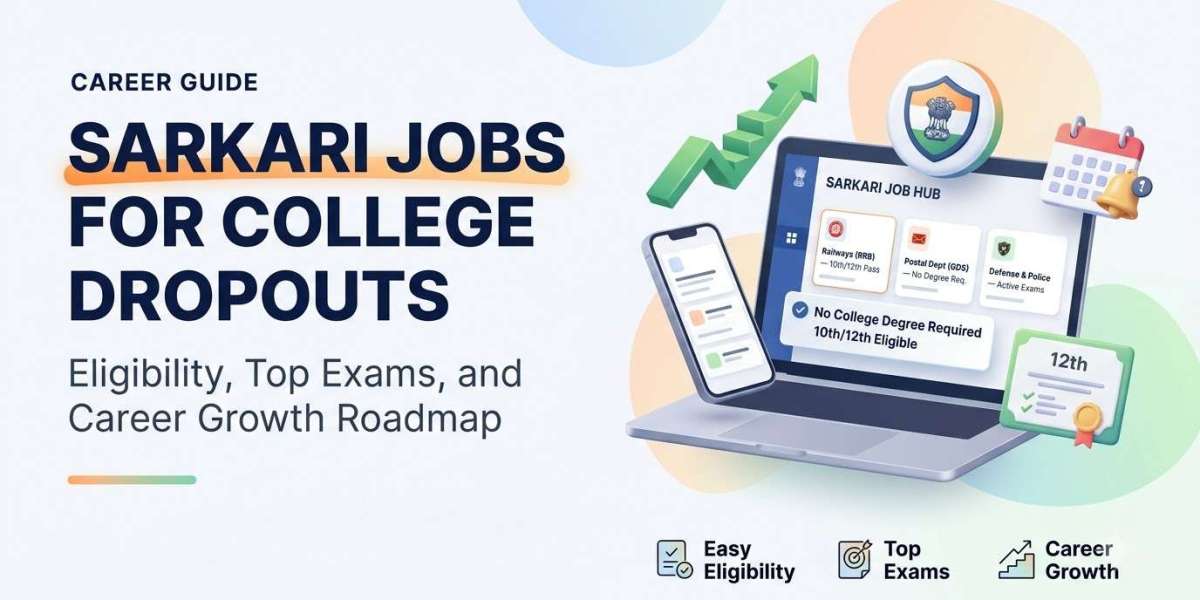 Sarkari Jobs for College Dropouts: A Guide to Eligibility, Top Exams, and Career Growth