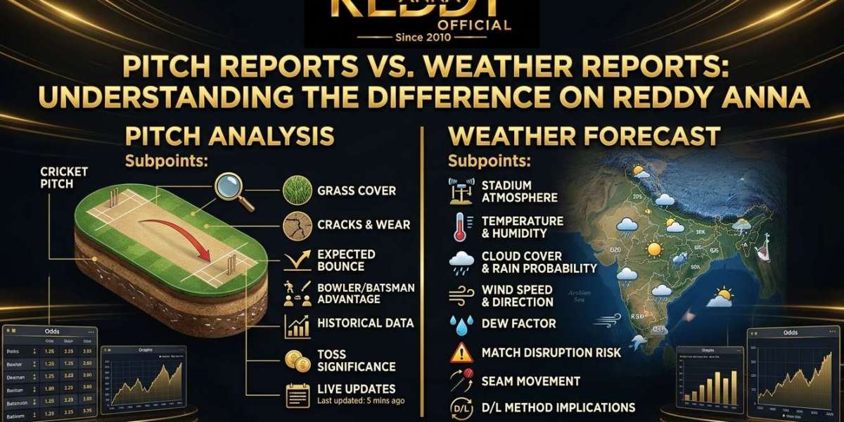 How Do Pitch Reports Differ From Weather Reports on Reddy Anna?
