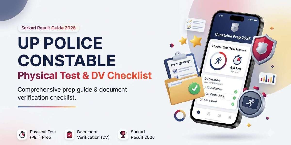 UP Police Constable Sarkari Result Guide 2026: Physical Test (PET/PST) Preparation and DV Checklist