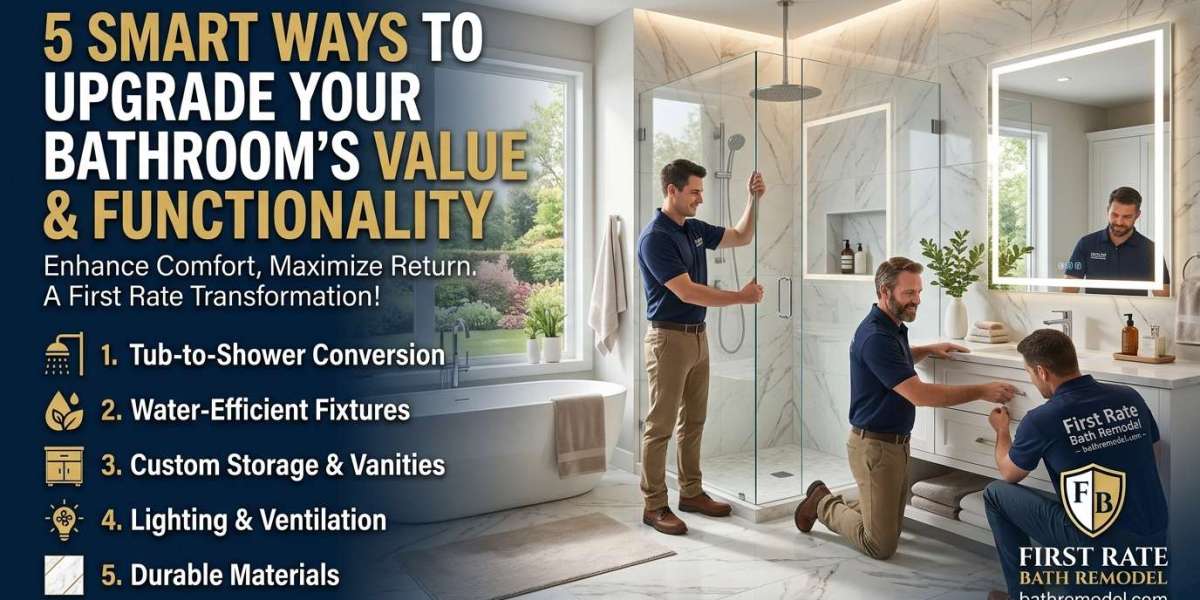5 Smart Ways to Upgrade Your Bathroom’s Value and Functionality